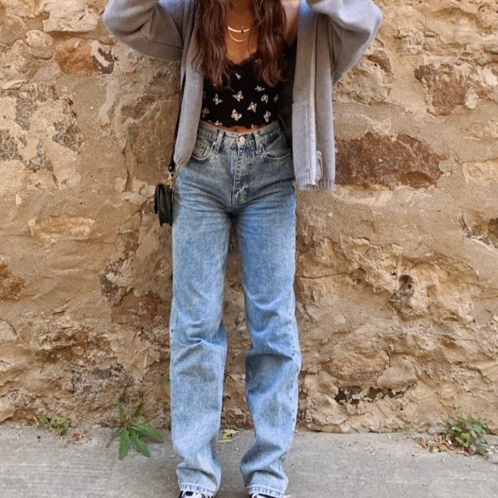 Highwaisted baggy jeans BDG